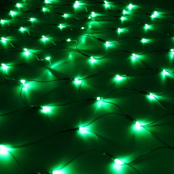 Электрогирлянда 144л. LED 1,1м зеленый