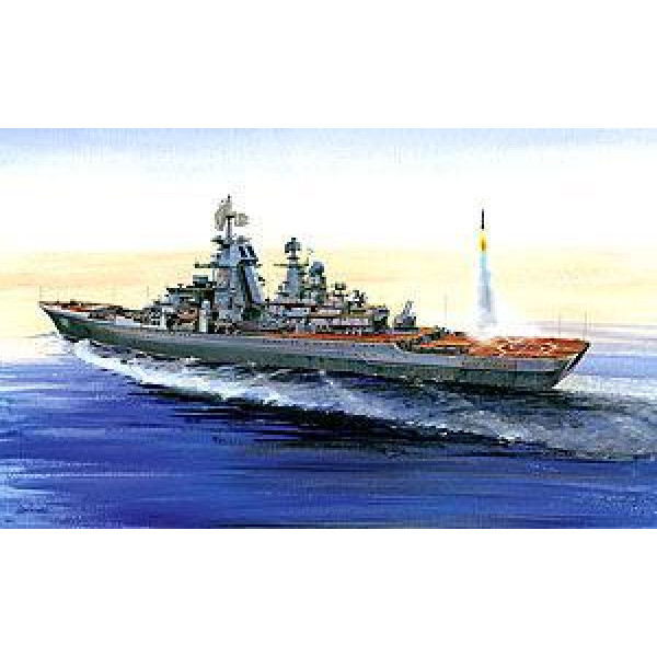 Модель Российский атомный ракетный крейсер "Петр Великий"