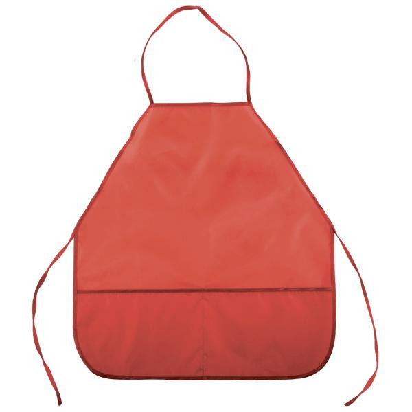 Фартук для труда "Attomex."водоотталкивающая ткань, 3 кармана, красный