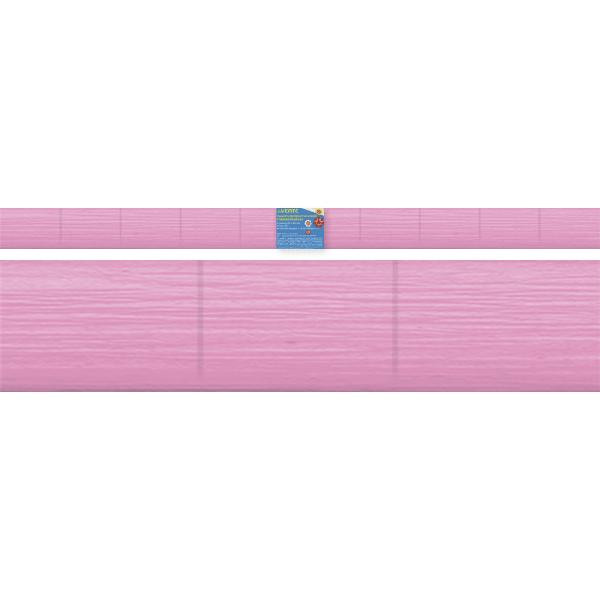Бумага гофрированная флористическая "DeVente" 140 г/м², 50x250 светло-розовая