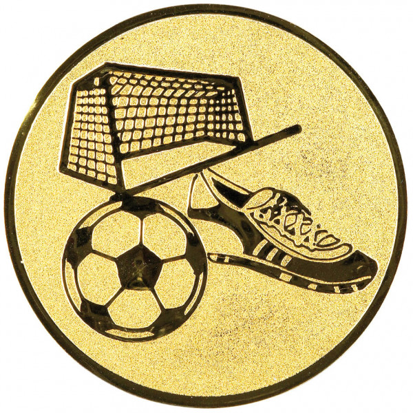Эмблема Футбол 25мм золото