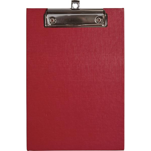Клипборд "deVENTE" A5 (160x230 мм), картон толщина 1,5 мм, покрытие ПВХ, красный