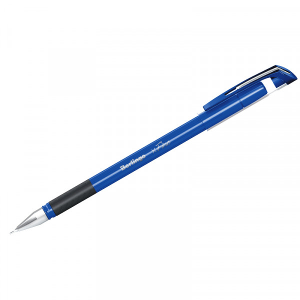 Ручка шариковая Berlingo "xFine" синяя 0,3мм