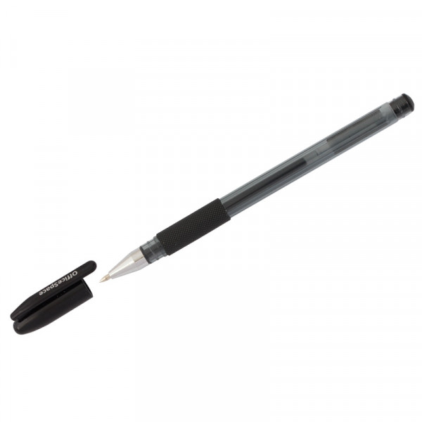 Ручка гелевая OfficeSpace 0,5мм черная