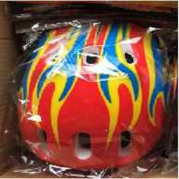 Шлем Защитный в пакете 5-12 лет оранж.