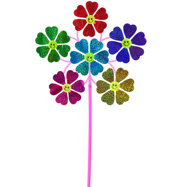 Ветерок Смайлики 6 цветков, Серия Веселые забавы