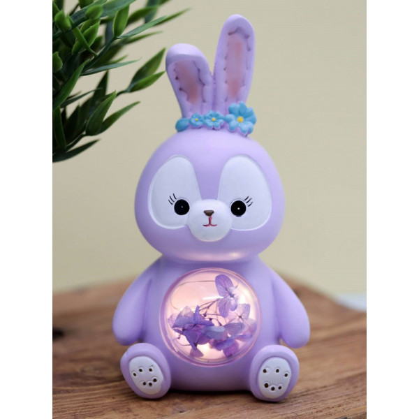 Ночник " Flower bunny" purple