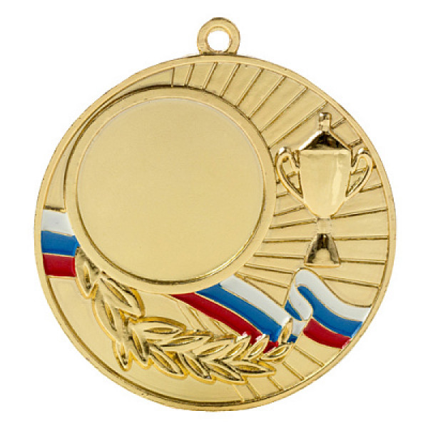 Медаль золото 50мм