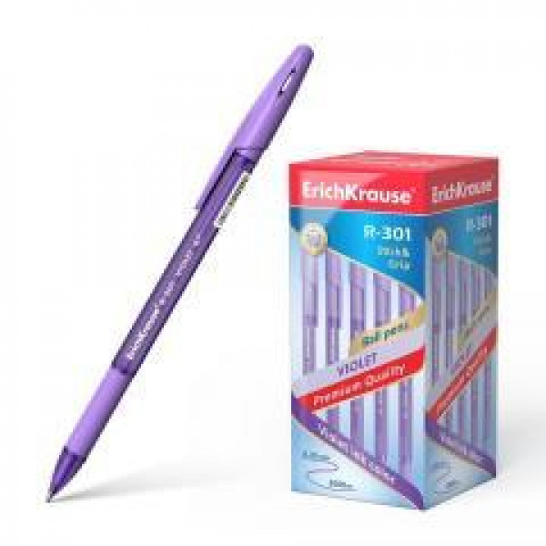 Ручка шариковая R-301 Violet Stick 0.7мм  фиолетовая