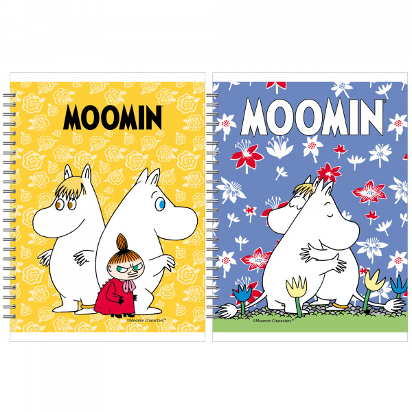 Записная книжка 80л.кл. А6 Moomin