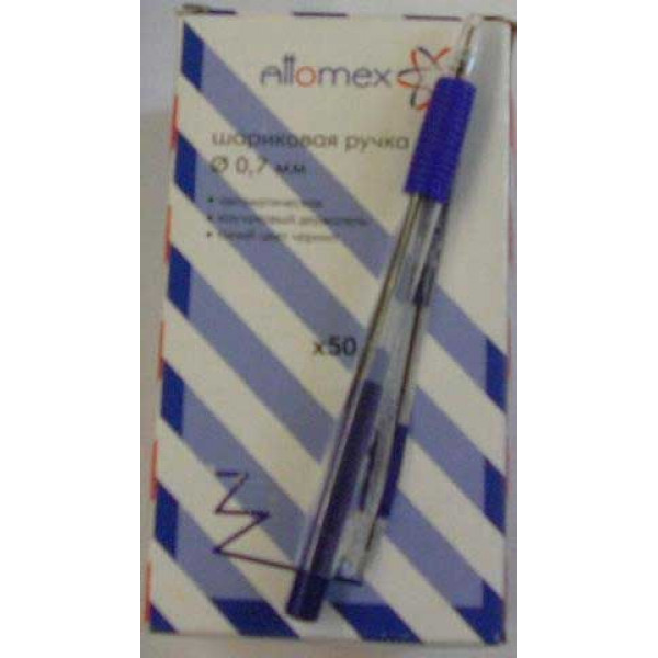 Ручка шариковая автомат "Attomex" синяя