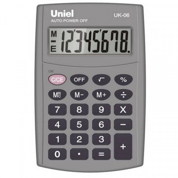 Калькулятор  UNIEL 8 разрядов