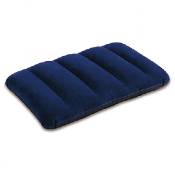 Подушка надувная 43*28*9см синяя
