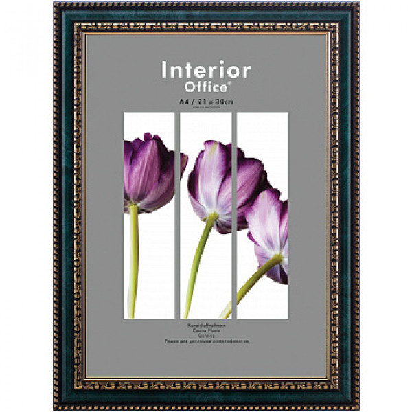 Фоторамка Interion Office 21*30 малахит 785, стекло