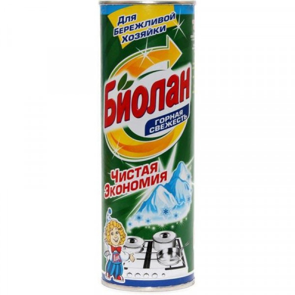 Средство чистящее Биолан 400г Горная свежесть