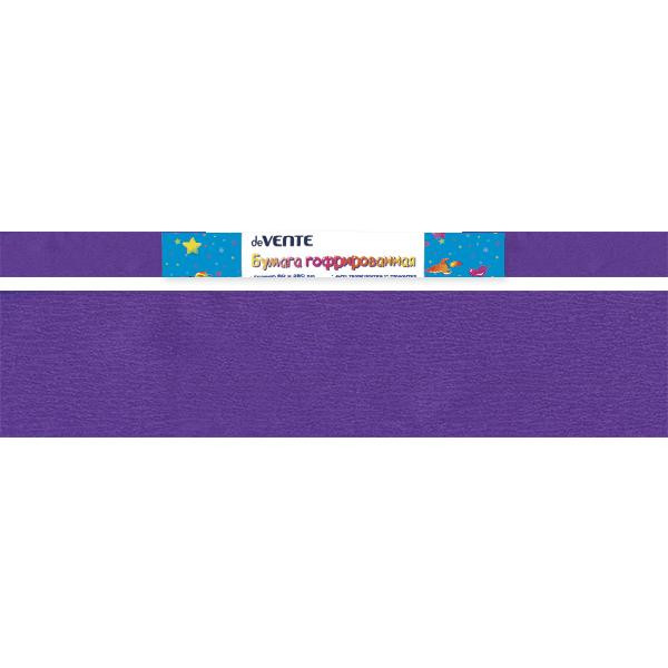 Бумага гофрированная "DeVente" 50*250 см фиолетовая