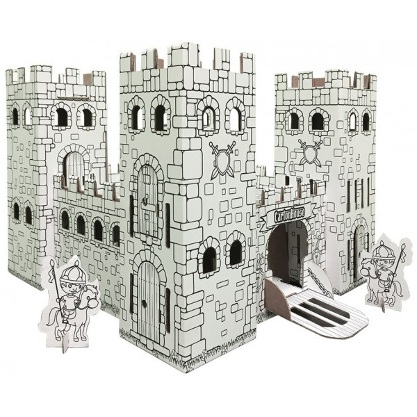 ЗИгрушка раскраска из картона "Замок Камелот"