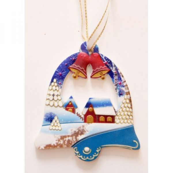 Украшение подвес. 8*9см.