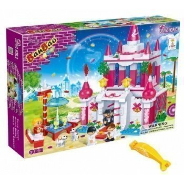 Конструктор Замок 552дет. 6фигурок