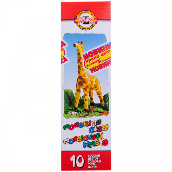 Пластилин 10цв. "Детский" 200гр. KOH-I-NOOR