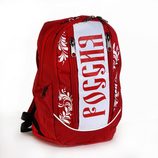 Рюкзак Россия красный.