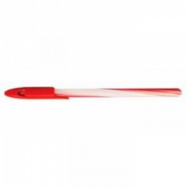 Ручка шариковая  FLEXOFFICE CANDEE 0,6мм. красная
