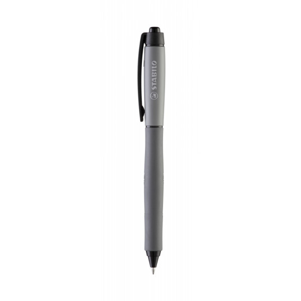 Ручка гелевая автом. "STABILO Palette XF" 0.5мм синяя корпус черный