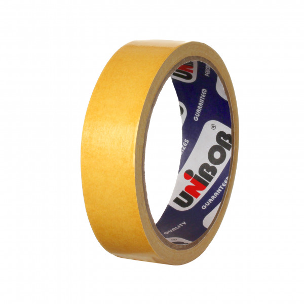 Скотч 25*10 Unibob двусторонний п/п