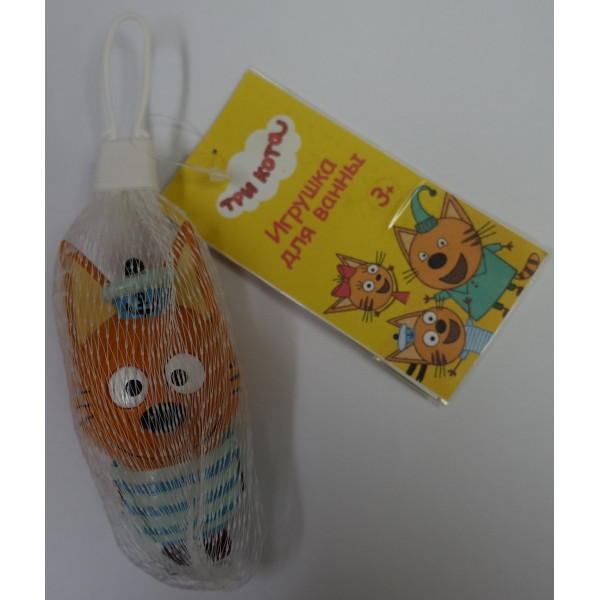 Игрушка для ванны Капитошка. Три Кота. Коржик