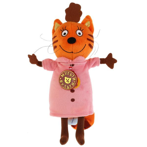 Игрушка мягкая Три Кота Мама Кошка 18см. озвуч