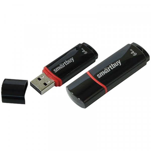 Флеш-память 64GB Smart Buy USB 2.0 черный