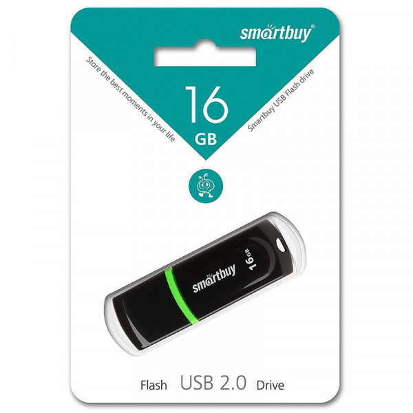 Флеш-память 16GB Smart Buy USB черный