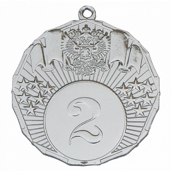 Медаль 451 серебро 45мм