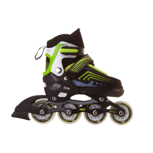 Коньки роликовые раздвижные Atom Green S 30-33