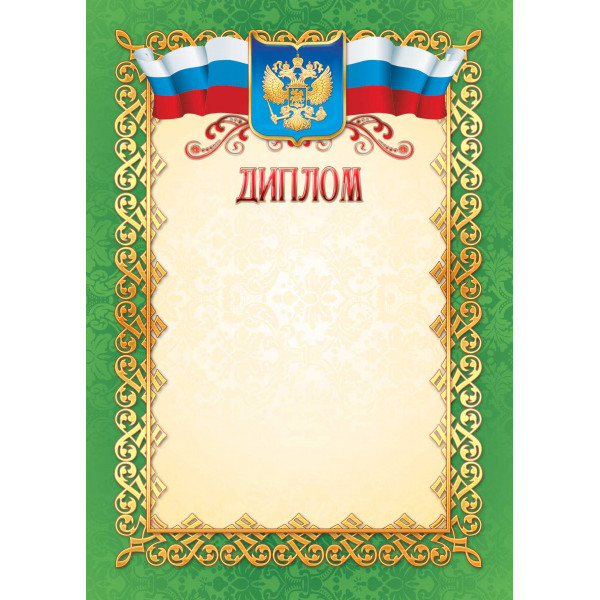 Диплом Стандарт с госсимволикой
