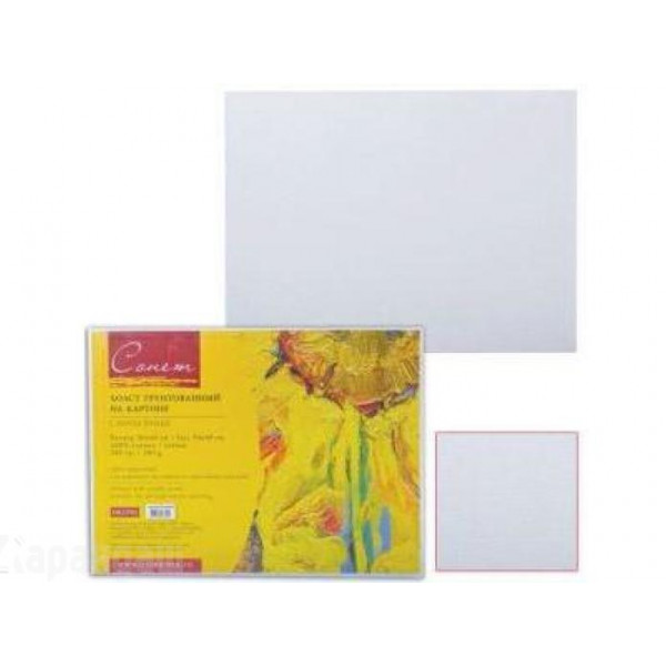 Холст на картоне 40*40