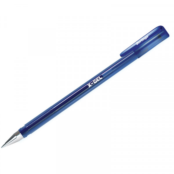 Ручка гелевая Berlingo X-Gel 0.5мм синяя