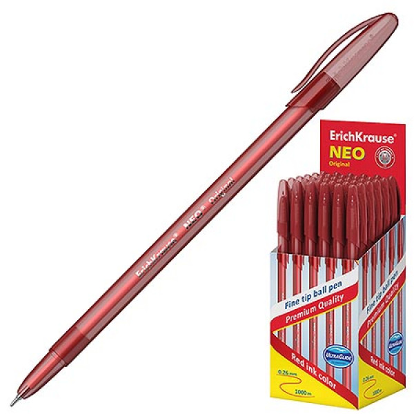 Ручка шариковая ErichKrause® Neo Original, красный