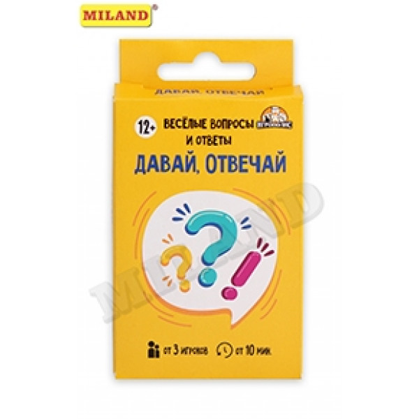 НИ Давай отвечай, 32 карточки 12+