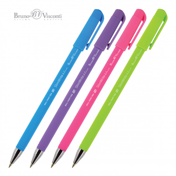 Ручка "SlimWrite. Cpecial" 0,5мм, синяя