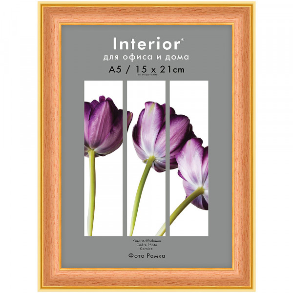 Фоторамка Interion Office 15*21 клен 288, стекло