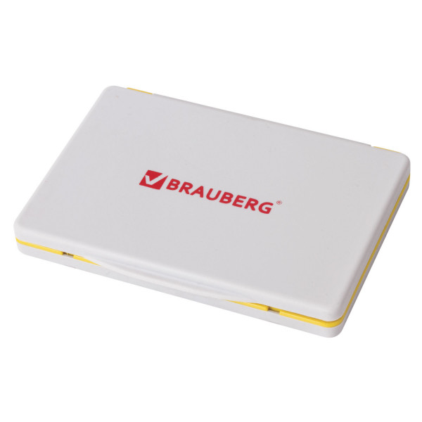 Штемпельная подушка Brauberg 120*90мм неокрашенная