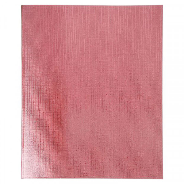 Тетрадь 48л. кл. бумвинил METALLIC Розовая