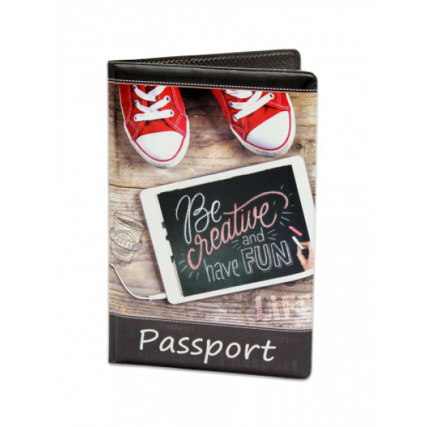 Обложка на паспорт ПВХ Креатив