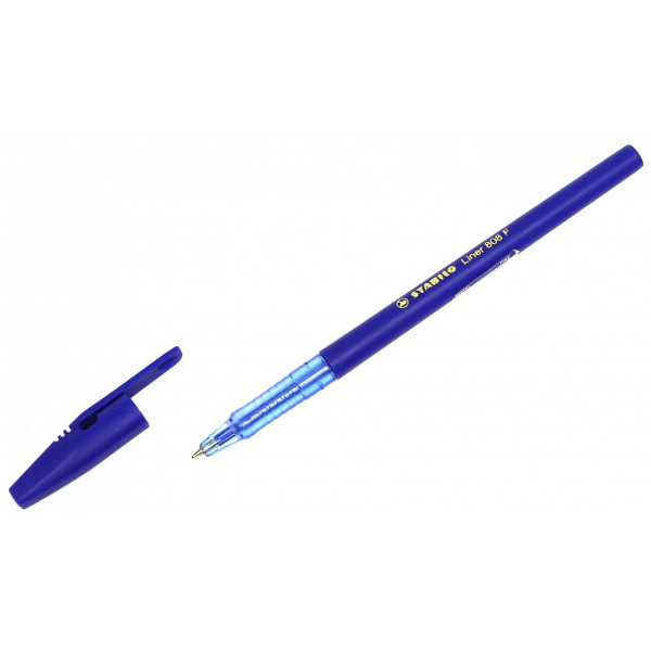 Ручка  шарик.STABILO Liner синяя 50 шт .упаковка