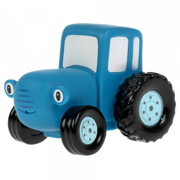 Игрушка пластизоль для купания Синий Трактор