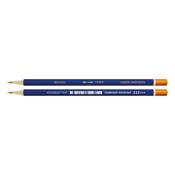 Акварельный карандаш Fine  VISTA-ARTISTA кадмиевый оранжевый