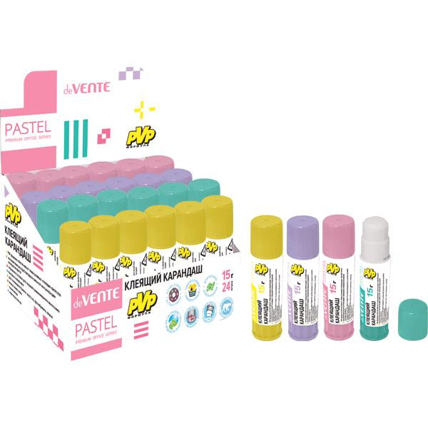 Клей-карандаш 15г "deVENTE. Pastel