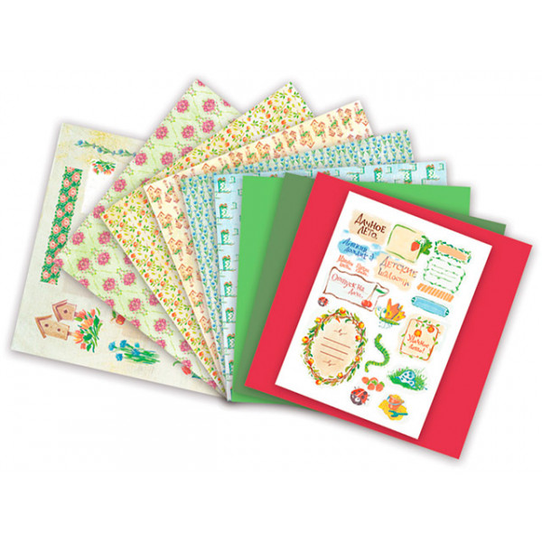 Бумага для скрапбукинга "Mr.Painter" Механическое сердце 190г/кв.м 30,5*30,5см