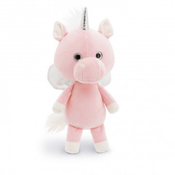 Единорожек розовый 20см